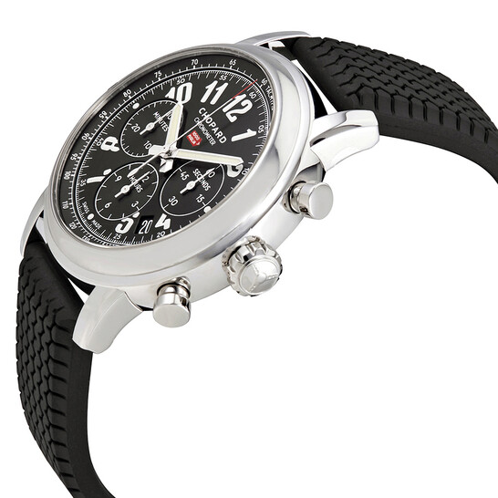 その他 me Chopard Mille Miglia Chronograph Black Dial Men's Watch