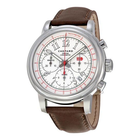 Chopard Mille Miglia Chronograph White Dial Men's Watch 168511-3036 - 546x546