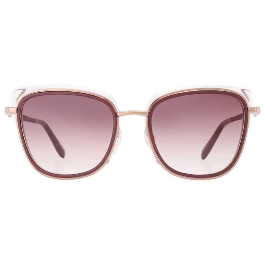 Chopard Violet Gradient Butterfly Ladies Sunglasses SCHD40S