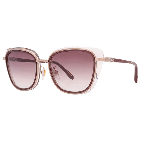 Chopard Violet Gradient Butterfly Ladies Sunglasses SCHD40S