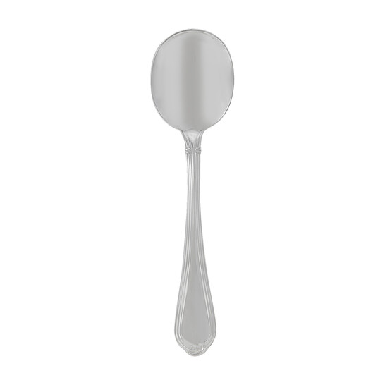 Christofle Oceana Sterling Silver Cream Soup Spoon 1441001 - 546x546