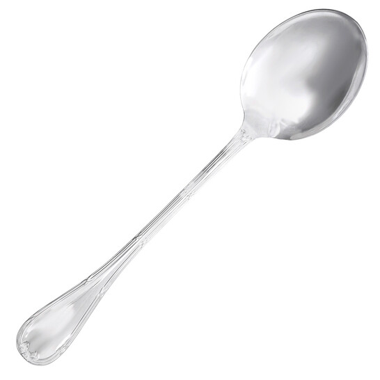 Christofle Silver Plated Rubans Salad Serving Spoon 0024-082 - 546x546