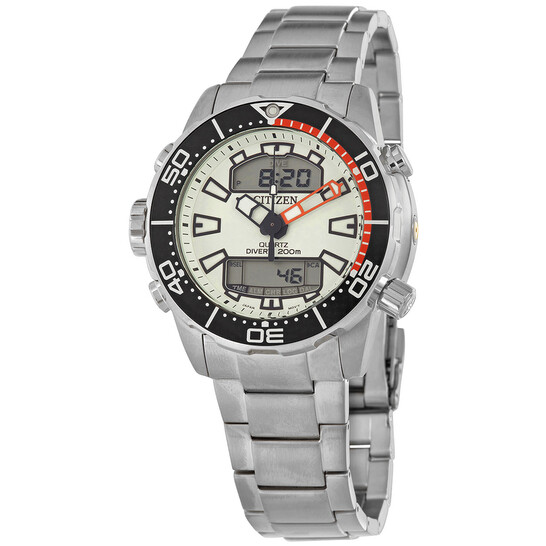 Citizen Aqualand Promaster Diver Lefty Alarm Quartz Men's Watch JP1091-83X