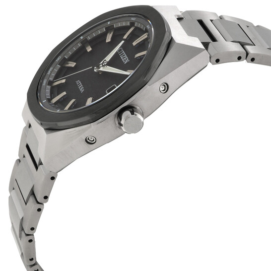 Citizen Attesa Eco-Drive Black Dial Men's Watch CB3044-55E