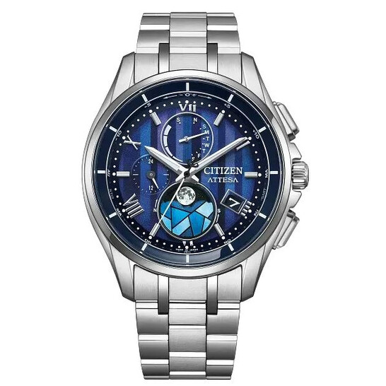 Citizen Attesa Perpetual Blue Dial Men's Watch BY1000-51L