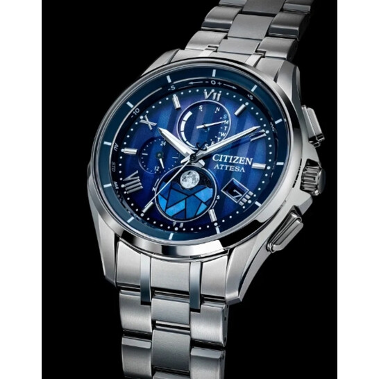 Citizen Attesa Perpetual Blue Dial Men's Watch BY1000-51L