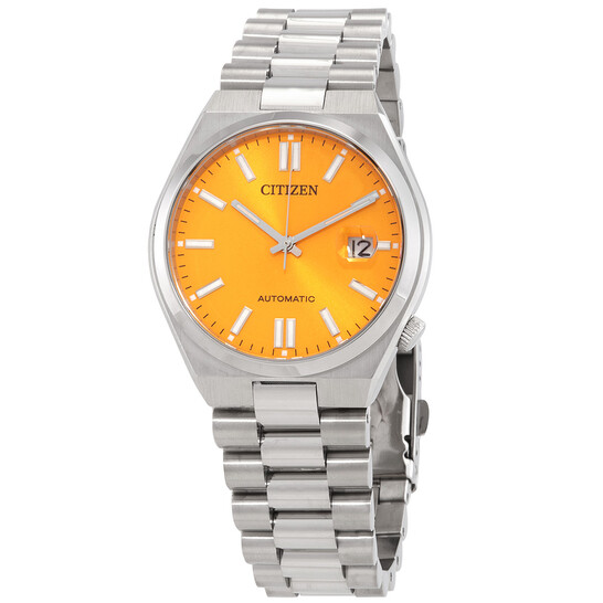 トラオ Citizen Tsuyosa Automatic Yellow Dial Men's Watch NJ0150-81Z