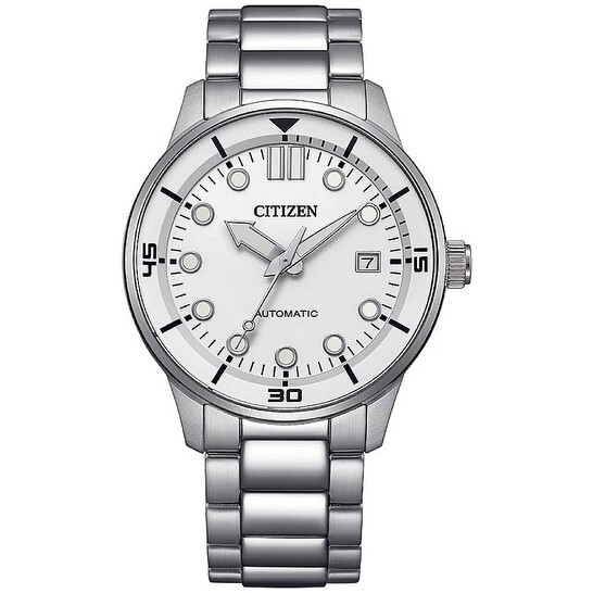 しろ様 Citizen Automatic White Dial Men's Watch NJ0191-83A 4974374345035