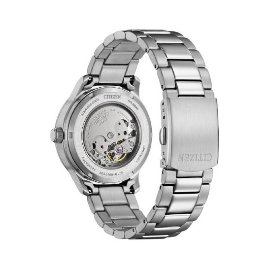 Citizen Automatic White Dial Men's Watch NJ0191-83A 4974374345035