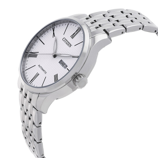 Citizen Automatic White Dial Watch NH8350-59A 4974374259646