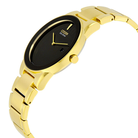 Citizen Axiom Black Dial Gold-tone Men's Watch AU1062-56E