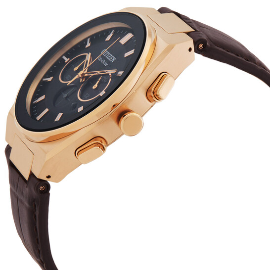 Citizen Axiom SC Chronograph Black Dial Men's Watch CA4583-01E