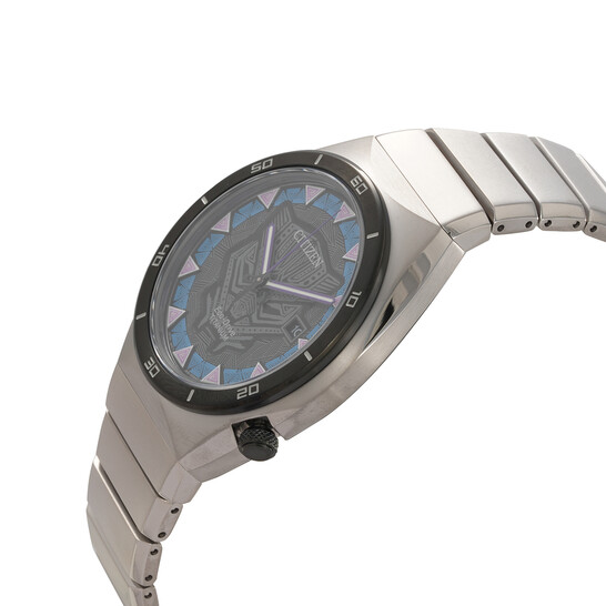 Citizen Black Panther Eco-Drive Black Dial Men's Watch AW1668-50W