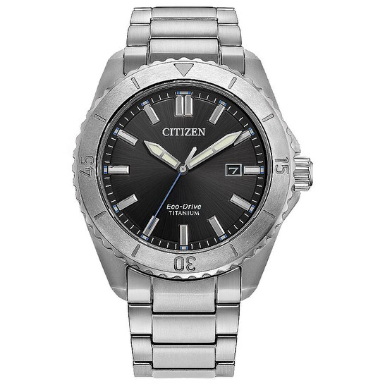 Citizen Brycen Super Titanium Black Dial Men's Watch AW1840-50E