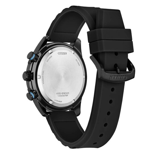 Citizen Brycen Chronograph Black Dial Men's Watch AT2587-02E