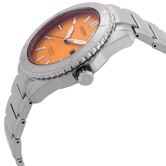 Citizen Brycen Eco-Drive Orange Dial Men's Watch AW1840-50X