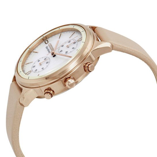 Citizen Chandler Chronograph White Dial Ladies Watch FB2003
