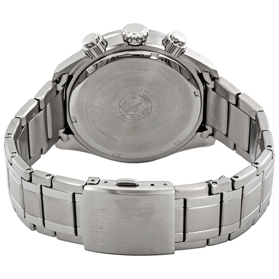 Citizen Chandler Eco-Drive Chronograph Black Dial Men's Watch