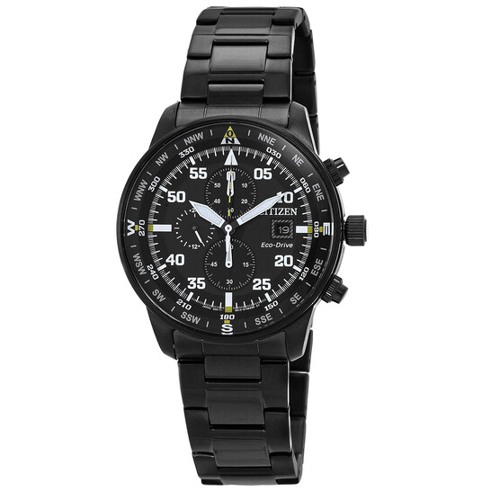 Citizen Chronograph Black Dial Men's Watch CA0695-84E