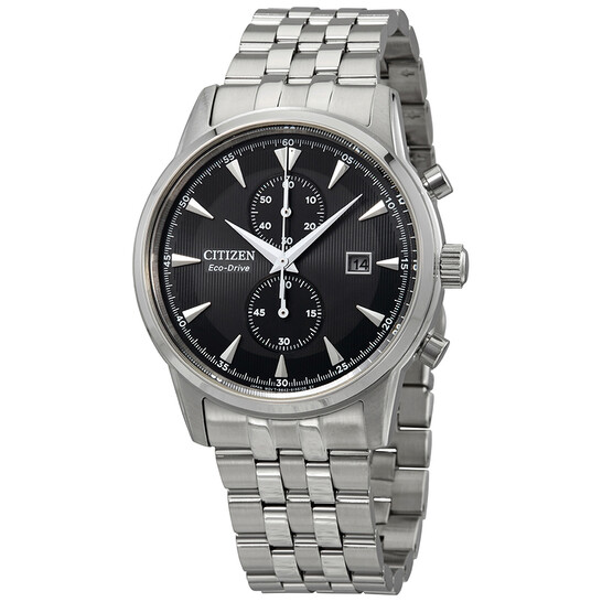 Citizen Corso Eco-Drive Chronograph Black Dial Men's Watch CA7000-55E - 546x546