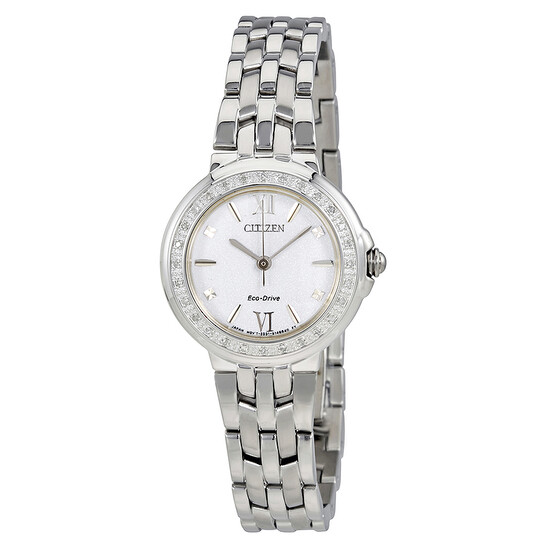 Citizen Diamond White Dial Ladies Watch EM0440-57A Citizen Diamond White Dial Ladies Watch EM0440-57A - 546x546