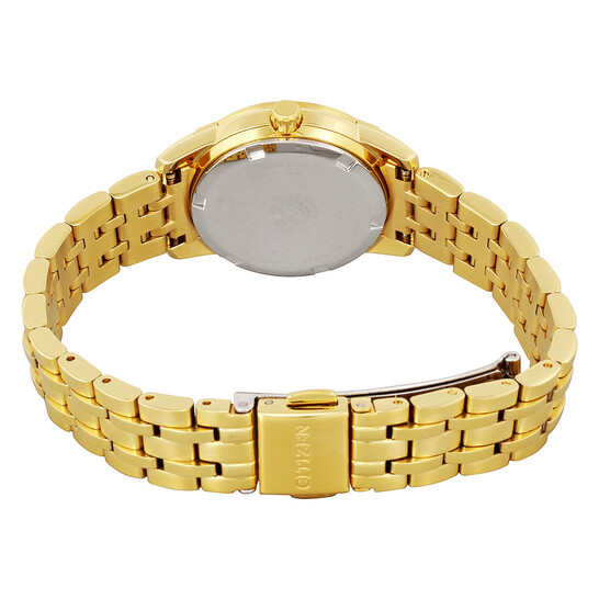 Citizen Diamond Silver Dial Yellow Gold-tone Ladies Watch EW2392-54A - 546x546 Image #3