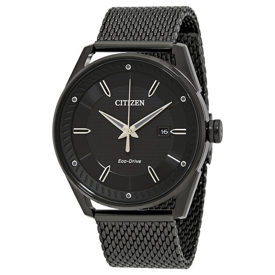 Citizen Drive Black Dial Black Ion-plated Mesh Men's Watch BM6988-57E Citizen Drive Black Dial Black Ion-plated Mesh Men's Watch BM6988-57E - 546x546