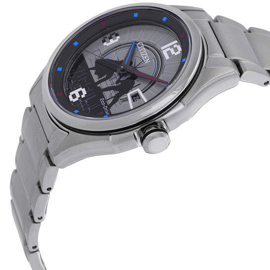 Citizen Duel Star Wars Eco-Drive Black Dial Men's Watch AW1140-51W