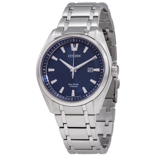 Citizen Eco-Drive Blue Dial Men's Watch AW1240-57L 4974374232205