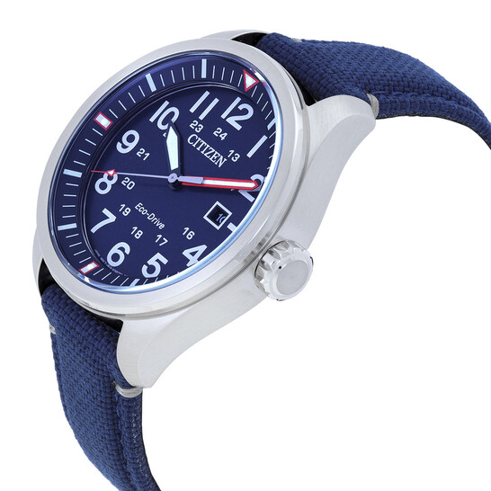 Montre Citizen AW5000-16L Eco-Drive Sport - 43mm - Étanche 10ATM - Cadran Bleu