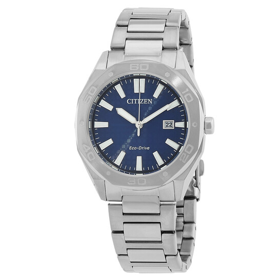 Citizen Eco-Drive Blue Dial Men's Watch BM7630-80L 4974374341419
