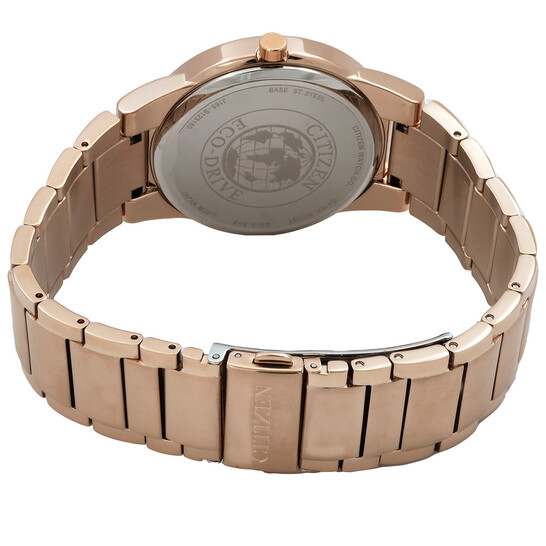 Citizen Eco-Drive Blue Dial Rose Gold-tone Men's Watch AU1066-80L