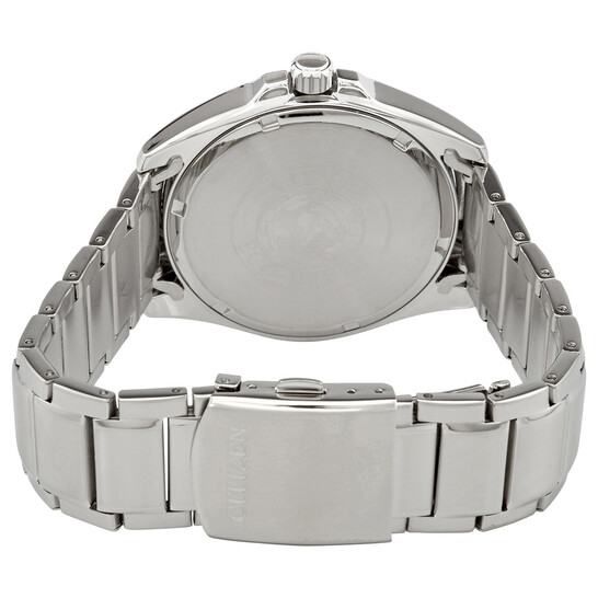 Citizen Eco-Drive AW0050-58L – Orologio Uomo Con Bracciale In Acciaio, Quadrante Blu, Alimentato Dalla Luce, Impermeabile 100m