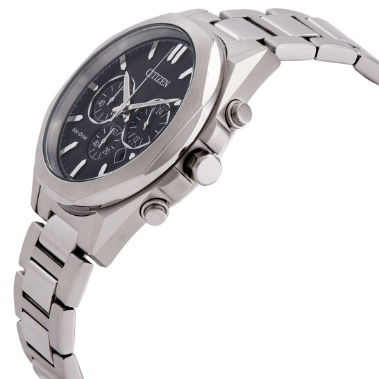 Citizen CA4590-81E Orologio Unisex Cronografo Eco-Drive - Quadrante Nero