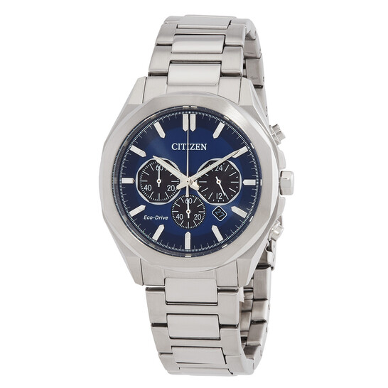 Citizen Eco-Drive Chronograph Blue Dial Men's Watch CA4590