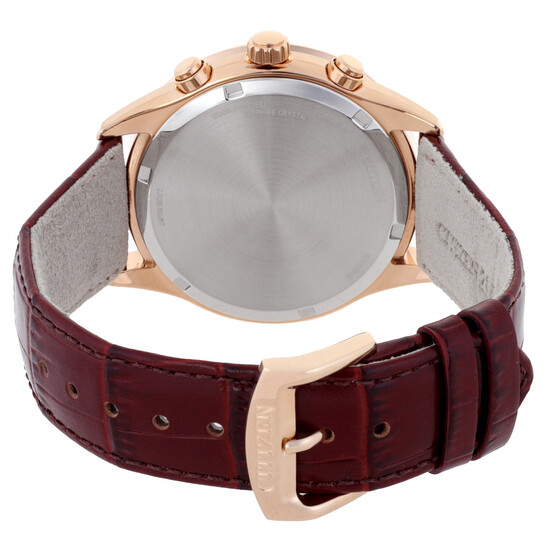 Citizen Eco-Drive Chronograph Brown Dial Men's Watch AT2573-07X