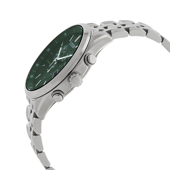 Citizen Eco-Drive Chronograph Green Dial Men's Watch AT2149