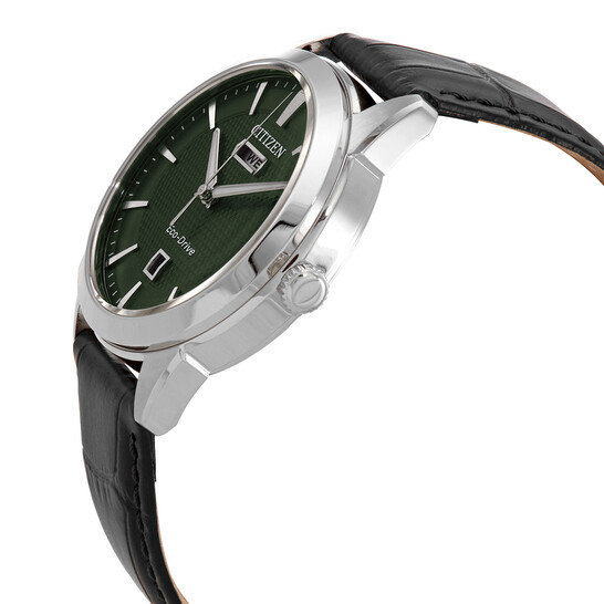 CITIZEN Eco-Drive時計 Citizen Eco-Drive Corso Green Dial Men's Watch AW0090-02X
