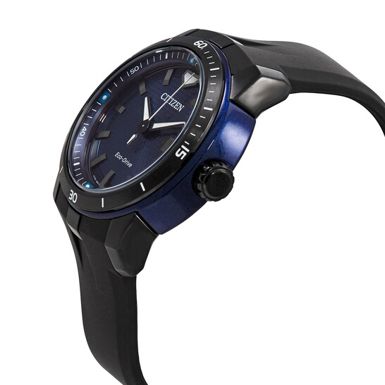 ボ*ン様 CITIZEN Eco-Drive ブルー 時計 Citizen Eco-Drive Ecosphere Blue Dial Men's Watch AW1479-01L