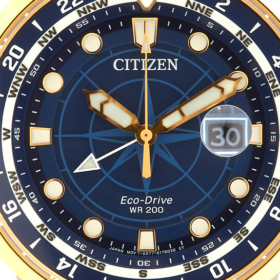 Citizen Eco-Drive Endeavor Blue Dial Men's Watch BJ7144-52L