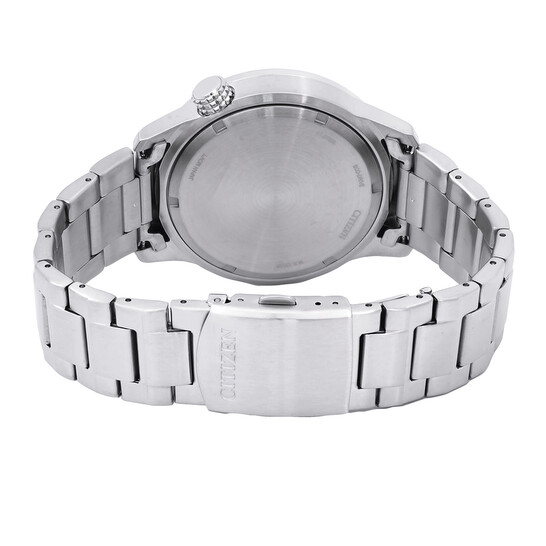 Citizen Orologio Uomo Eco-Drive BM7551-84X, Cassa In Acciaio 43mm, Quadrante Verde, Vetro Minerale, Impermeabile 10 Bar (100m) - 2