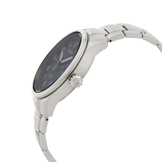 Citizen Eco-Drive Grey-Green Dial Men's Watch BM7570-80X - Watches