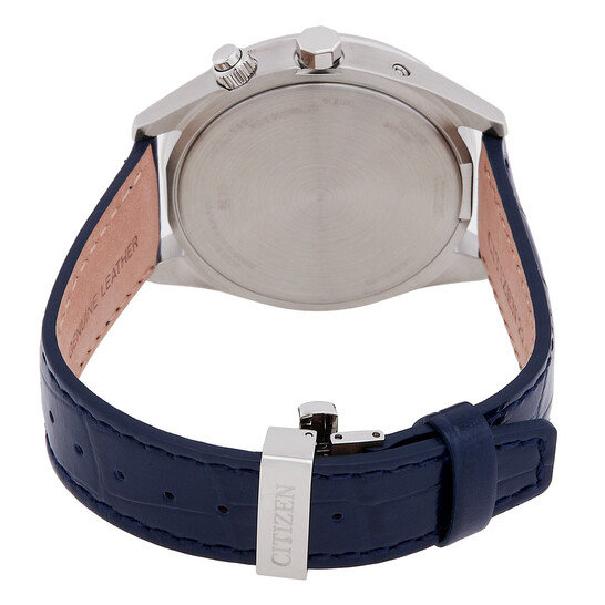 Citizen Eco-Drive Perpetual World Time Silver Dial Watch CB0270