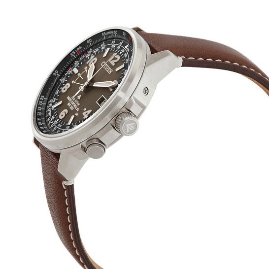 Citizen Eco-Drive Promaster Sky Perpetual World Time Brown