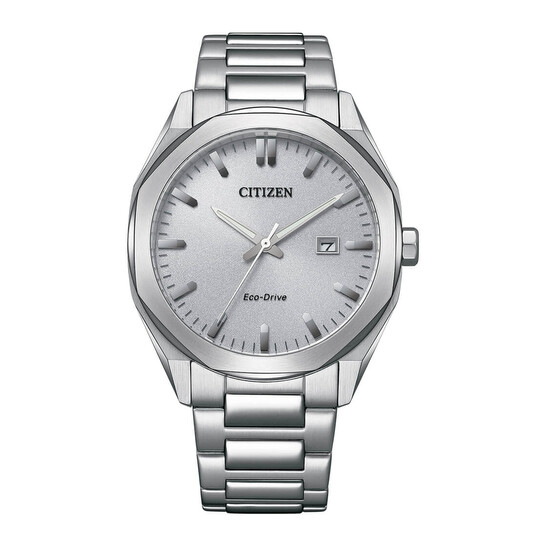 Citizen Eco-Drive Silver Dial Men's Watch BM7600-81A