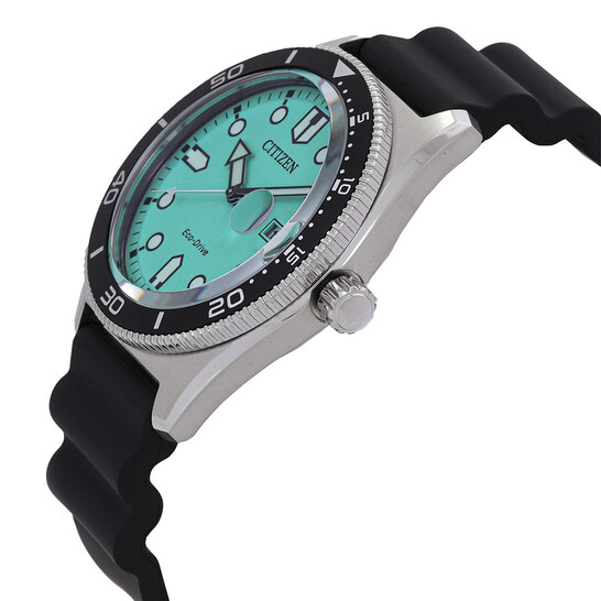 Citizen Eco-Drive Turquoise Dial Men's Watch AW1760-14X