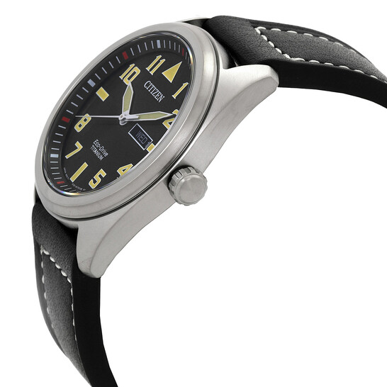 Citizen Garrison Eco-Drive Black Dial Men's Watch BM8560-29E