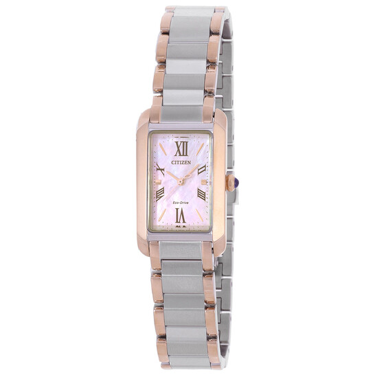 Citizen L Bianca Eco-Drive Mother of Pearl Dial Ladies Watch