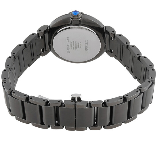 Citizen L Eco-Drive Black Dial Ladies Watch EM1067-88E