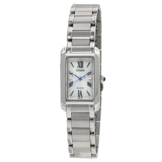 Citizen L Eco-Drive White Dial Ladies Watch EW5620-55A